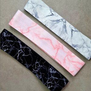 MARBLE Fabric Resistance Workout Booty Hip Bands
